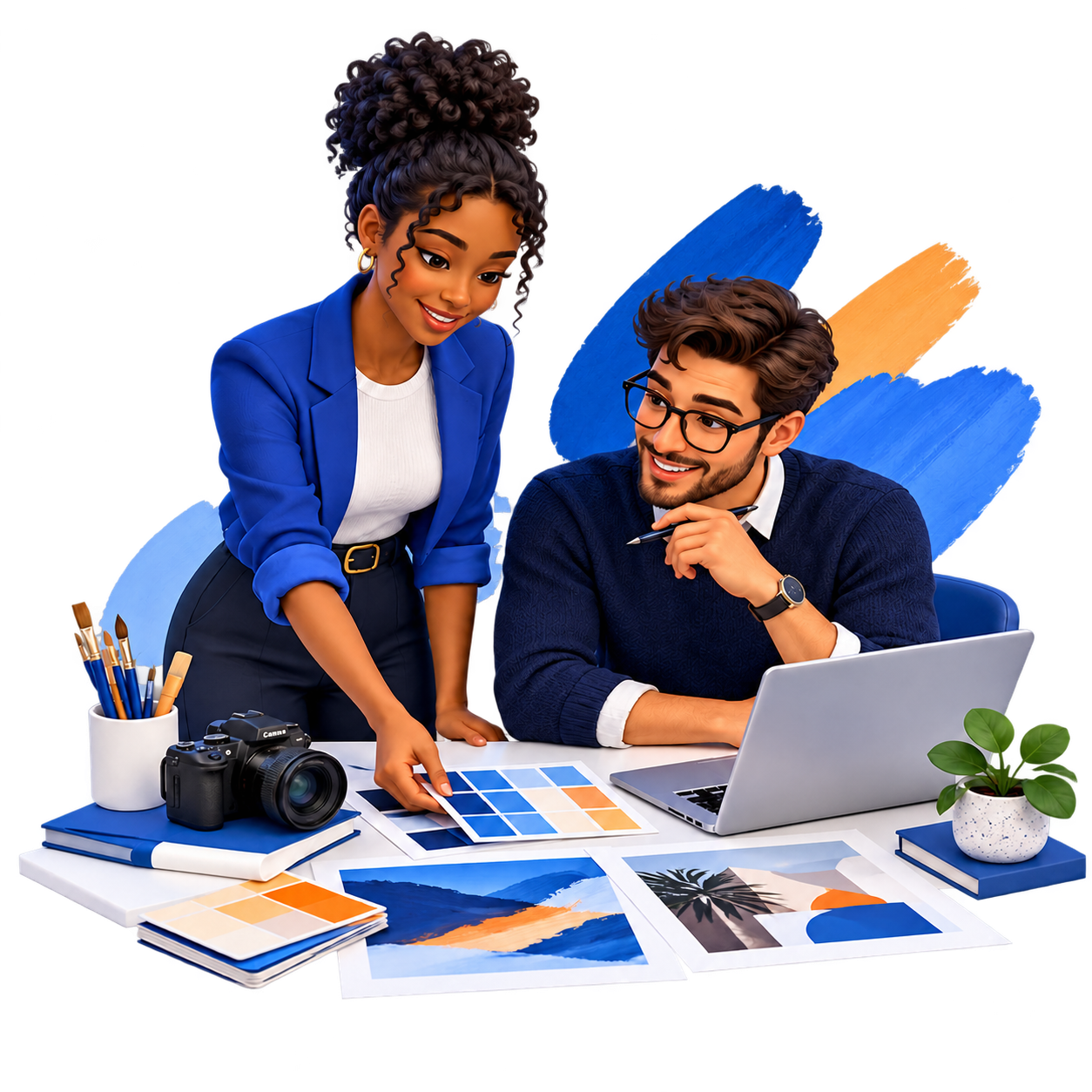 Intellectual Property & Brand Protection professional services illustration