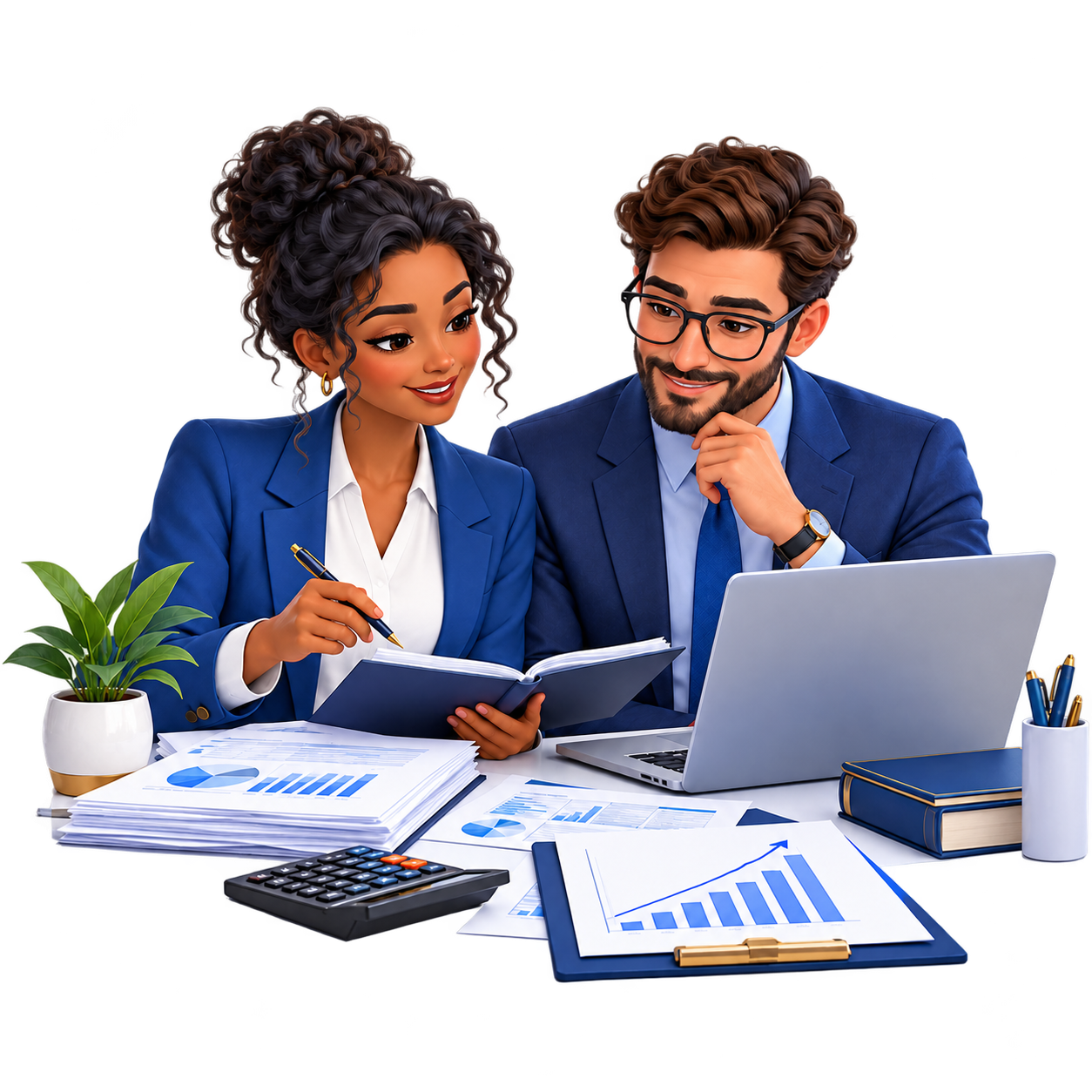 Accounting & Finance Advisory professional services illustration