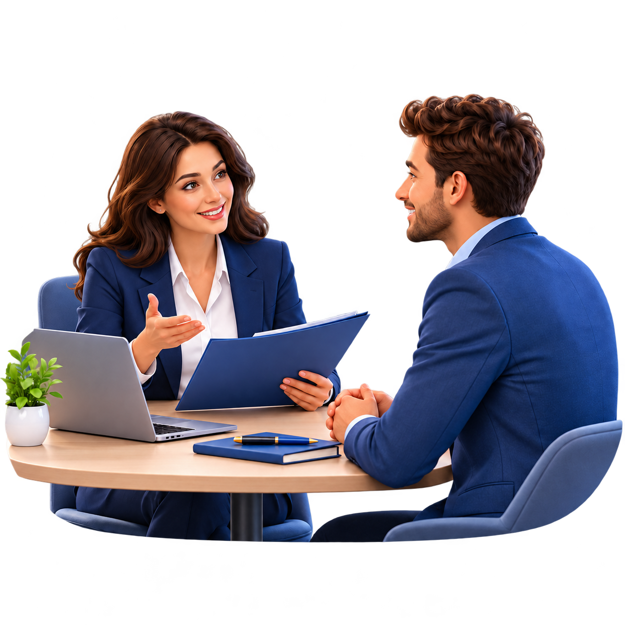 HR Consulting & People Solutions professional services illustration